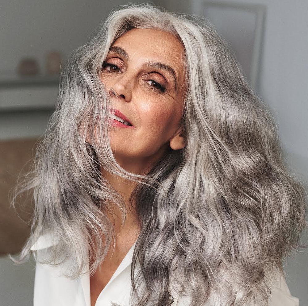 true grey hair colour